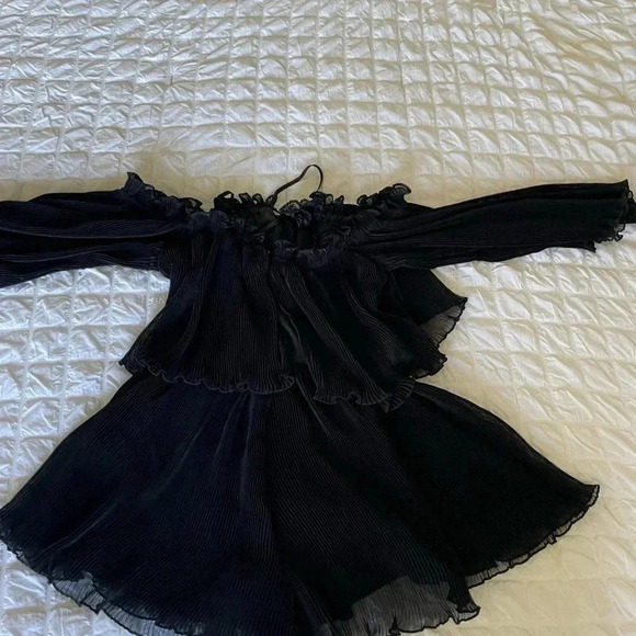 Alice McCall black locomotion pleated jumpsuit - Picture 8 of 15